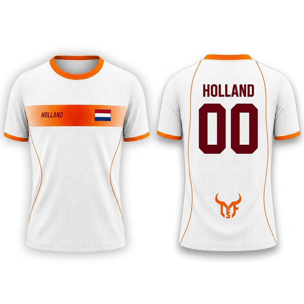Nederland Voetbalshirt – WK 2026 | Ademend Polyester