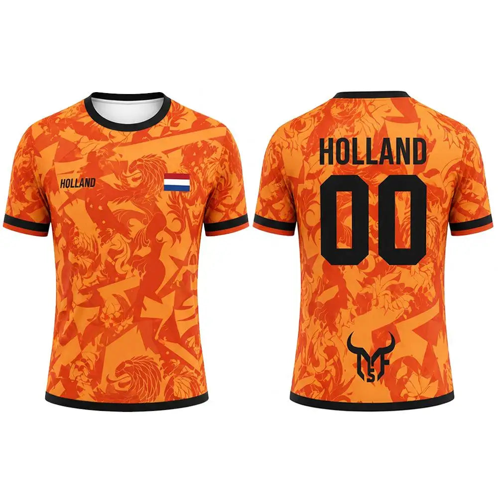 Nederland Voetbalshirt – WK 2026 | Ademend Polyester
