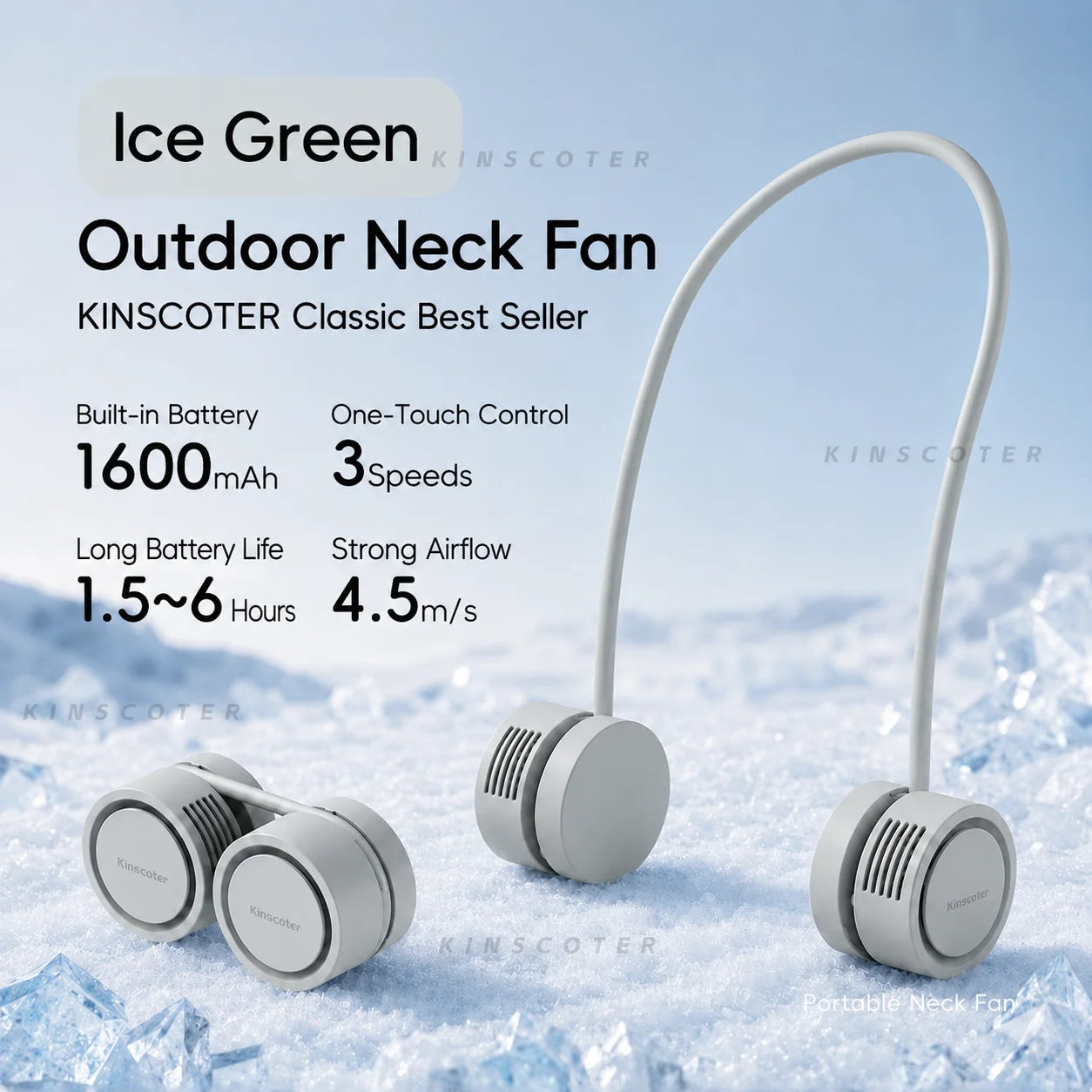 Hanging Neck Fan Power ventilador Bladeless Neckband Fan Portable Mini Air Cooler USB Rechargeable Electric Fans