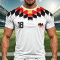 2026 Germany National Flag Print T Shirt for Men Outdoor Jersey Sports Tops Casual Loose Short Sleeve Summersports  Beach Wear